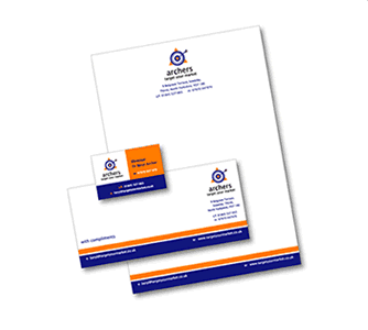 archers target your market stationery